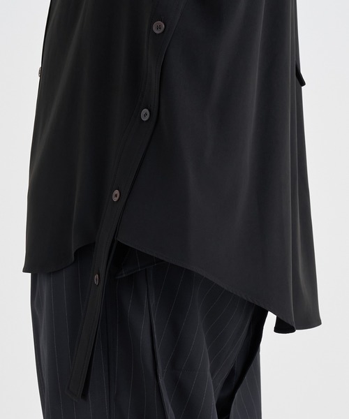 sulvam(サルバム)の「sulvam×UJOH Back&Side Open Shirts(シャツ/ブラウス・メンズ・ブラック/ホワイト・2/3/4)」の21枚目の写真