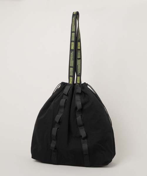 WEEKEND(ER)(ウィークエンダー)の「【WEEKEND(ER)&CO./ウィークエンダー】巾着/トートバッグ(トートバッグ・メンズ・ブラック/キャメル・FREE)」の4枚目の写真