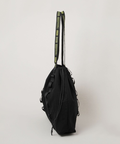 WEEKEND(ER)(ウィークエンダー)の「【WEEKEND(ER)&CO./ウィークエンダー】巾着/トートバッグ(トートバッグ・メンズ・ブラック/キャメル・FREE)」の3枚目の写真