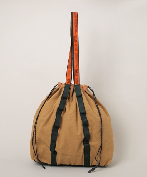 WEEKEND(ER)(ウィークエンダー)の「【WEEKEND(ER)&CO./ウィークエンダー】巾着/トートバッグ(トートバッグ・メンズ・ブラック/キャメル・FREE)」の15枚目の写真