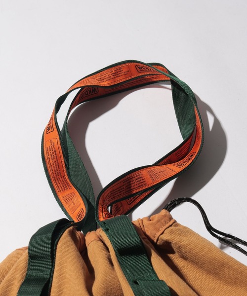 WEEKEND(ER)(ウィークエンダー)の「【WEEKEND(ER)&CO./ウィークエンダー】巾着/トートバッグ(トートバッグ・メンズ・ブラック/キャメル・FREE)」の19枚目の写真