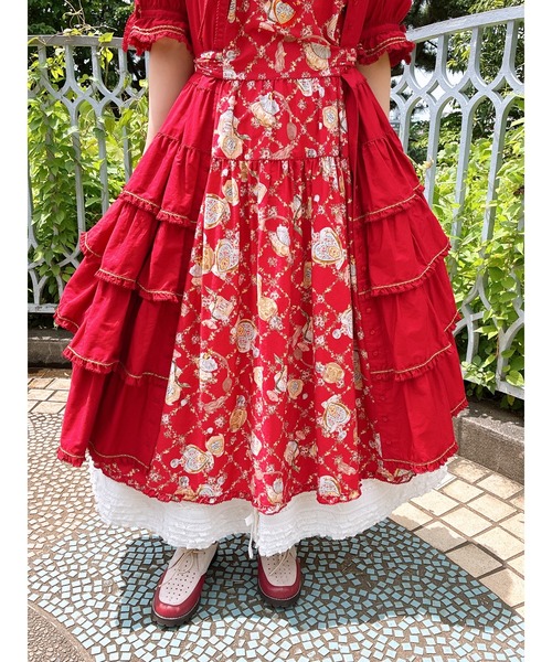 フローラルテープ使いワンピース（ワンピース）｜PINK HOUSE（ピンク