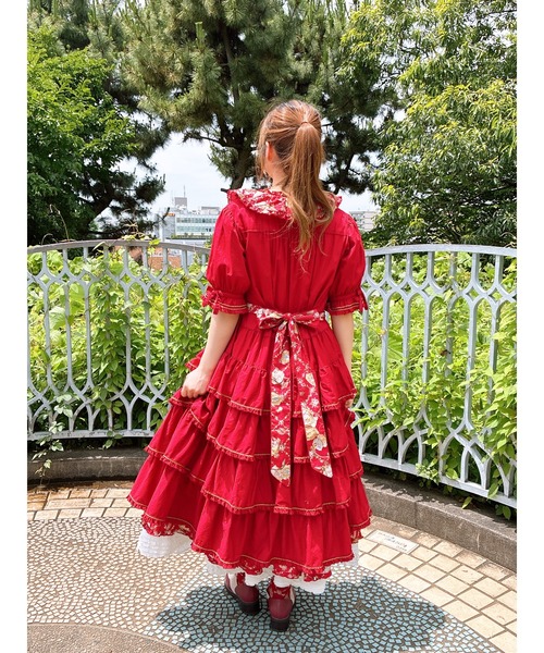 ピンクハウス　フローラルテープ使いワンピース s-A2153FA_310_01-1.jpg?1756115189