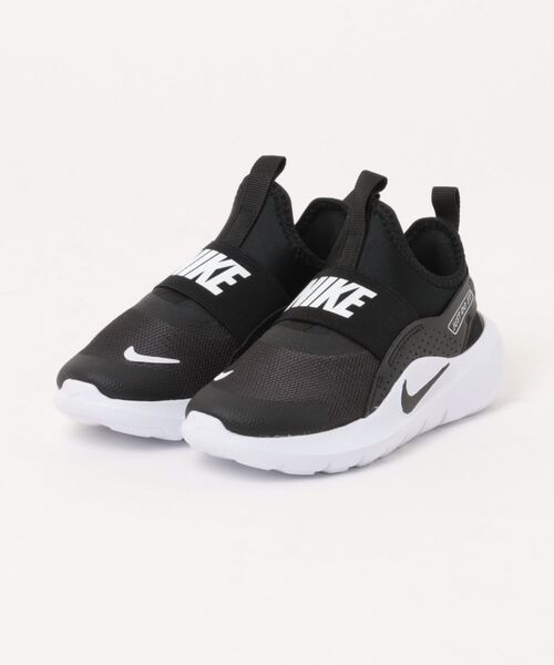 NIKE（ナイキ）の「《NIKE》FLEX RUNNER 4 (PS)（スニーカー・キッズ・ホワイト×グリーン/ブルー/ピンク/ブラック×ホワイト/ブラック×ブラック/グレー系その他/ブラック×イエロー/ネイビー系・22.0cm/21.5cm/21.0cm/20.0cm/19.0cm/18.5cm/18.0cm/17.5cm/17.0cm/16.5cm/20.5cm/19.5cm）」の3枚目の写真