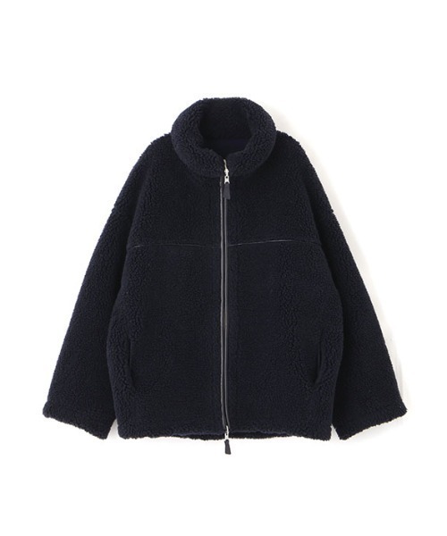 ETRE TOKYO(エトレトウキョウ)の「リバーシブルボアブルゾン(ブルゾン・レディース・ベージュ/ネイビー・S/M)」の12枚目の写真