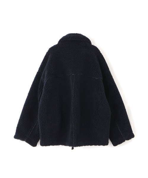 ETRE TOKYO(エトレトウキョウ)の「リバーシブルボアブルゾン(ブルゾン・レディース・ベージュ/ネイビー・S/M)」の13枚目の写真