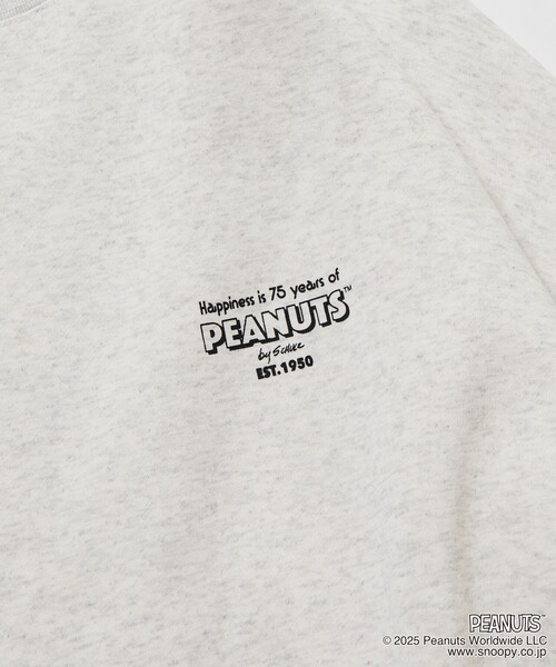 FREAK'S STORE(フリークスストア)の「限定展開 PEANUTS/ピーナッツ 別注 バックプリント クルーネックスウェット/SUPPER(スウェット・メンズ・アッシュグレー/ブラック/ネイビー/ピンク・MEDIUM/LARGE/SMALL)」の20枚目の写真