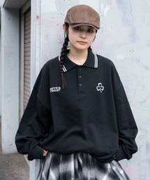 WEGO | WEGO/モチーフロゴポロスウェット(スウェット)
