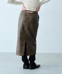 CODE A（コードエー）の「garin sleek skirt（スカート）」