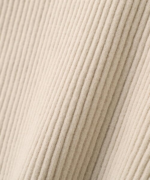PROPORTION BODY DRESSING(プロポーションボディドレッシング)の「オープンカラーリブニット / 1215270015(ニット/セーター・レディース・ピンク/パープル/ベージュ・FREE)」の12枚目の写真