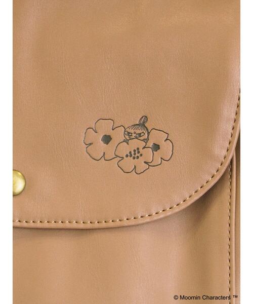 Samansa Mos2（サマンサ モスモス）の「【MOOMIN×Samansa Mos2】型押しポシェット（ハンドバッグ・レディース・ボルドー/モカ/ダークブラウン・F）」の11枚目の写真