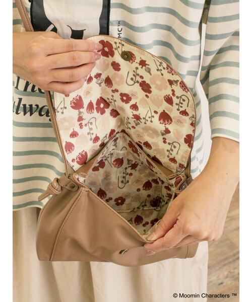 Samansa Mos2（サマンサ モスモス）の「【MOOMIN×Samansa Mos2】型押しポシェット（ハンドバッグ・レディース・ボルドー/モカ/ダークブラウン・F）」の12枚目の写真