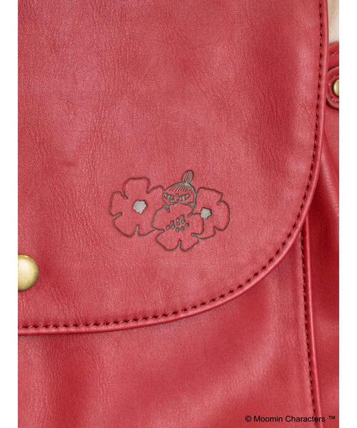 Samansa Mos2（サマンサ モスモス）の「【MOOMIN×Samansa Mos2】型押しポシェット（ハンドバッグ・レディース・ボルドー/モカ/ダークブラウン・F）」の15枚目の写真