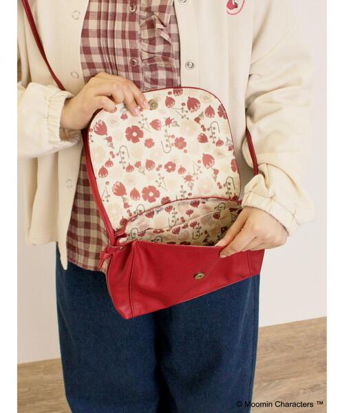 Samansa Mos2（サマンサ モスモス）の「【MOOMIN×Samansa Mos2】型押しポシェット（ハンドバッグ・レディース・ボルドー/モカ/ダークブラウン・F）」の16枚目の写真