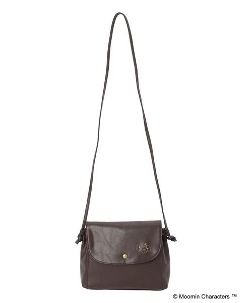 Samansa Mos2（サマンサ モスモス）の「【MOOMIN×Samansa Mos2】型押しポシェット（ハンドバッグ・レディース・ボルドー/モカ/ダークブラウン・F）」の21枚目の写真