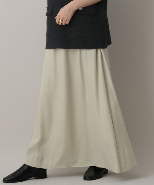 A part by（アパートバイ）の「キュプラナロースカート（スカート・レディース・アイボリー/ブラック/ブルー・SMALL/MEDIUM）」の17枚目の写真