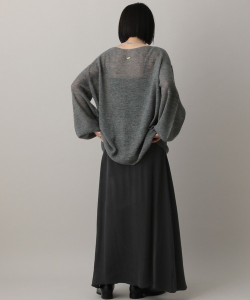 A part by（アパートバイ）の「キュプラナロースカート（スカート・レディース・アイボリー/ブラック/ブルー・SMALL/MEDIUM）」の22枚目の写真
