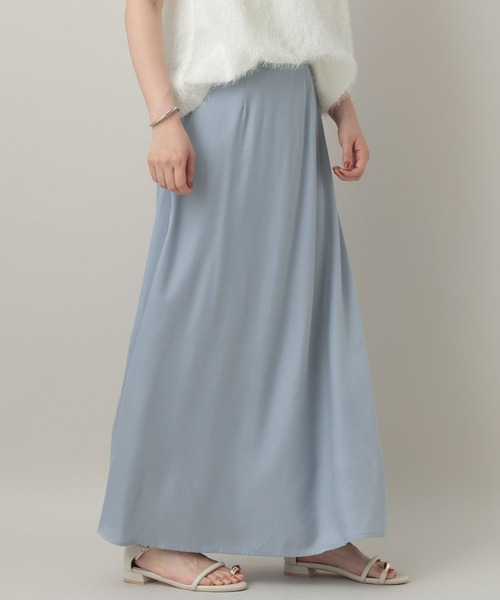 A part by（アパートバイ）の「キュプラナロースカート（スカート・レディース・アイボリー/ブラック/ブルー・SMALL/MEDIUM）」の10枚目の写真