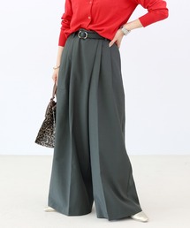 Aletta vita | エステルツイルツータックワイドパンツ(その他パンツ)