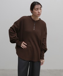 select MOCA | サーマルヘンリーネックビッグロンT(Tシャツ/カットソー)