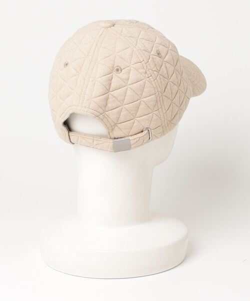 Minnetonka（ミネトンカ）の「【MINNETONKA/ミネトンカ】MTK EX SIDE LOGO QUILTING CAP（キャップ・レディース・ブラウン/ベージュ/カーキ/ブラック・FREE）」の6枚目の写真