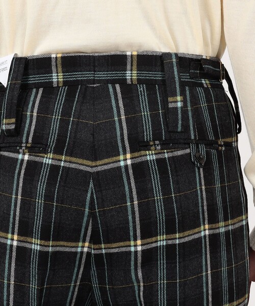 Tangent(タンジェント)の「Tangent Patt TAN25° British Barrack Trousers ウール 1プリーツ ストレートパンツ(スラックス・メンズ・キャメル/グレー系その他2・50/48/46/44)」の8枚目の写真