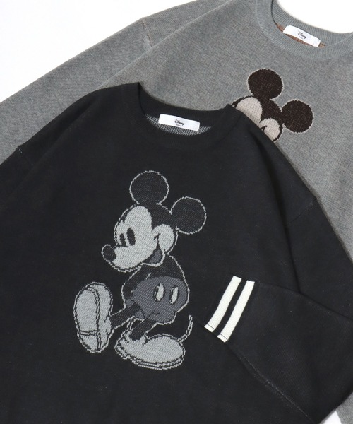 Disney(ディズニー)の「Disney/ディズニー ミッキーマウス/101匹わんちゃん/マリー/総柄 リブライン 刺繍 ジャガードニット(ニット/セーター・レディース・ベージュ/グレー/スミクロ/ブラック/ワイン/ベージュ系その他/ピンク/オフホワイト/ブラック系その他・L/M)」の21枚目の写真