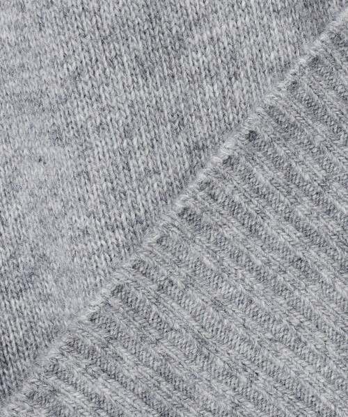 J.PRESS(ジェイプレス)の「FAIR ISLE ニット カーディガン(カーディガン/ボレロ・レディース・ライトグレー系/ホワイト系/ネイビー系・T13)」の9枚目の写真