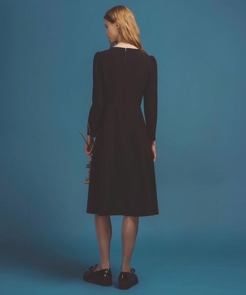 TOCCA(トッカ)の「FRILL BLOOM ドレス(ワンピース・レディース・ネイビー系/ピンク系・6/4/2/0)」の5枚目の写真