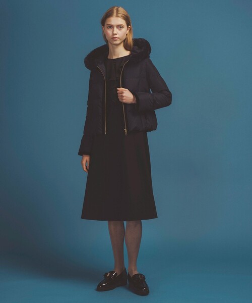 TOCCA(トッカ)の「FRILL BLOOM ドレス(ワンピース・レディース・ネイビー系/ピンク系・6/4/2/0)」の6枚目の写真