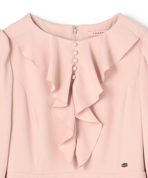 TOCCA(トッカ)の「FRILL BLOOM ドレス(ワンピース・レディース・ネイビー系/ピンク系・6/4/2/0)」の20枚目の写真