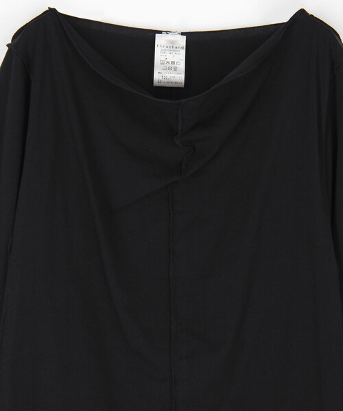 BASERANGE（ベースレンジ）の「Baserange/ベースレンジ DAFFA LONG SLEEVE TEE / TTDFL-GEC-WI25 / カウルネック ロングスリーブTシャツ（Tシャツ/カットソー・レディース・ブラック・SMALL）」の6枚目の写真