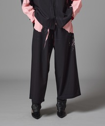 ノントーキョー non tokyo リブパンツ♡ NON TOKYO/ノントーキョー】NYLON FRILL PANTS/ナイロンフリル