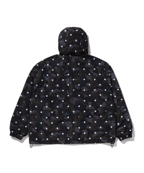 ABC DOT HOODED JACKET（ミリタリージャケット）｜A BATHING APE（ア
