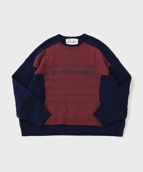 コ*イ様 ダイリク　ニット DAIRIKU（ダイリク）の「DAIRIKU / ダイリク Docking Lettered Knit