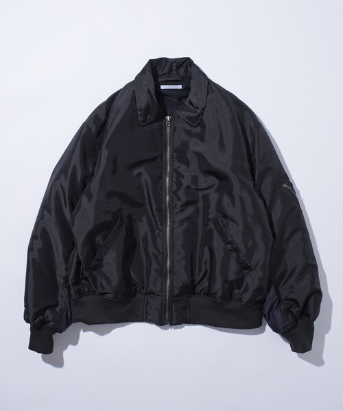 Firsthand（ファーストハンド）の「Firsthand/ファーストハンド オーバーサイズ 配色 切り替え B15 ジャケット / 中綿 ショートジャケット（ブルゾン・メンズ・ブラック/オリーブ・M/L）」の12枚目の写真