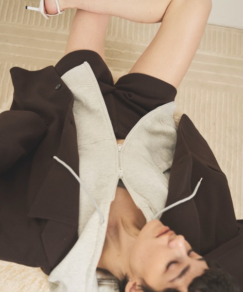 VION(ヴィオン)の「ハイウエストショートパンツ / High-waist Short Pants(その他パンツ・レディース・ブラウン/ネイビー/チャコールグレー・FREE)」の18枚目の写真