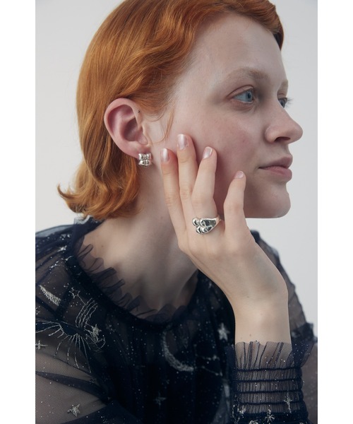 FURFUR（ファーファー）の「リサイクルシルバーピアス（ピアス（両耳用）・レディース・A/B・F）」の4枚目の写真