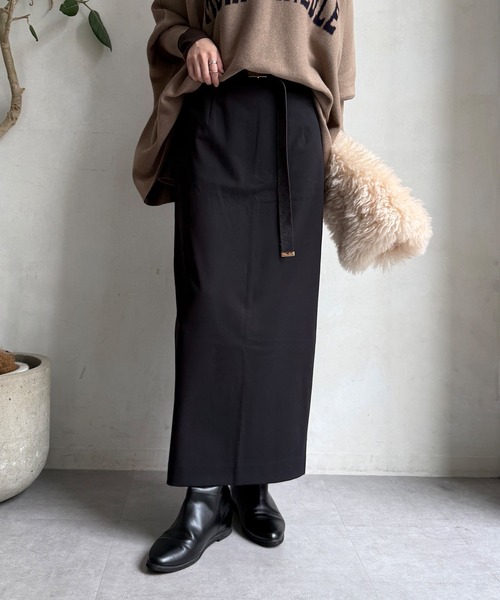 セール】【マルチサイズ/ZOZO限定】バックスリットロングタイト