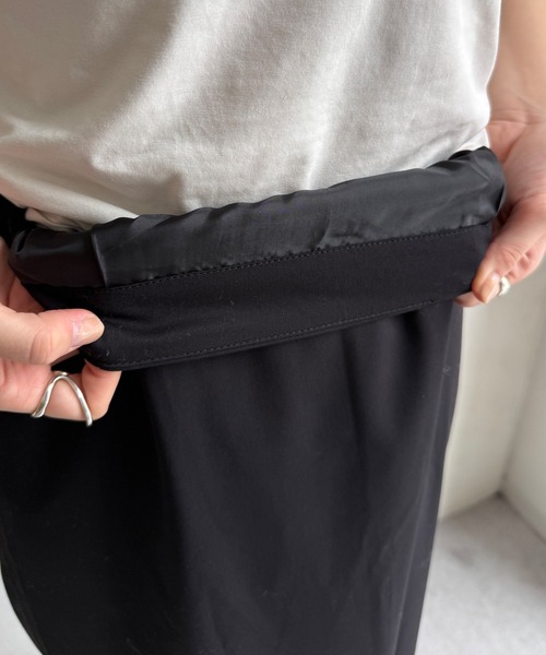 セール】【マルチサイズ/ZOZO限定】バックスリットロングタイト