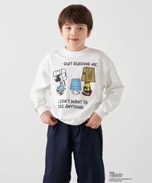 PEANUTS | SHIPS any: SNOOPY コラボ NOT THERE グラフィック プリント スウェット <KIDS>(スウェット)