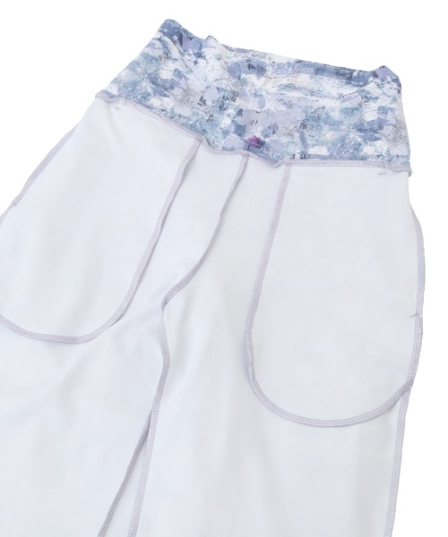 Julier sand flowerプリントフレアレギンス