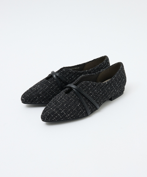 Au BANNISTER（オゥバニスター）の「【販売店舗限定】クロスベルトパンプス（パンプス・レディース・ベージュ/ブラック系その他3/ブラック・35/37/38/39/36/40）」の9枚目の写真