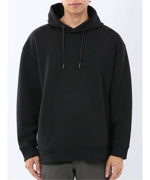 TAKA-Q（タカキュー）の「【ストレッチ】タカキュー ソフトダンボール 長袖プルパーカー（パーカー・メンズ・グレー系その他2/ネイビー/ブラック/ダークグリーン/ホワイト/ボルドー・LARGE/MEDIUM/X-LARGE）」の9枚目の写真