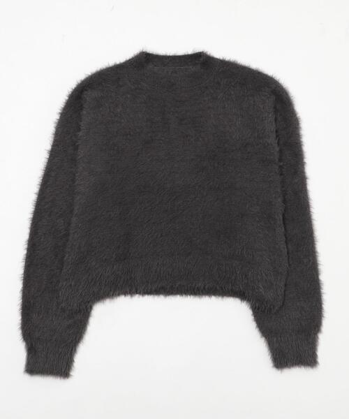 WEGO(ウィゴー)の「WEGO/【25年秋冬新作】シャギーニットプルオーバー(ニット/セーター・レディース・ホワイト系その他5/ワイン/オフホワイト/チャコールグレー/ネイビー/ブラウン/ピンク/レッド・FREE)」の12枚目の写真