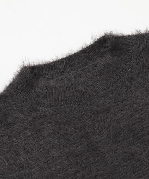 WEGO(ウィゴー)の「WEGO/【25年秋冬新作】シャギーニットプルオーバー(ニット/セーター・レディース・ホワイト系その他5/ワイン/オフホワイト/チャコールグレー/ネイビー/ブラウン/ピンク/レッド・FREE)」の14枚目の写真