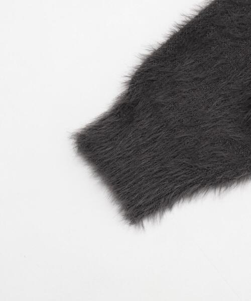 WEGO(ウィゴー)の「WEGO/【25年秋冬新作】シャギーニットプルオーバー(ニット/セーター・レディース・ホワイト系その他5/ワイン/オフホワイト/チャコールグレー/ネイビー/ブラウン/ピンク/レッド・FREE)」の15枚目の写真