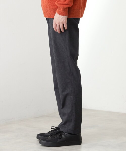 THE SHOP TK （ザ ショップ ティーケー ）の「7DAYSヘリンボンパンツ WARM【裏起毛/ストレッチ/洗濯機OK】（その他パンツ・メンズ・ベージュ/チャコールグレー/ブラック/ブラウン系その他・01/02/03/04/05）」の5枚目の写真