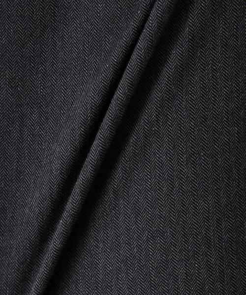 THE SHOP TK （ザ ショップ ティーケー ）の「7DAYSヘリンボンパンツ WARM【裏起毛/ストレッチ/洗濯機OK】（その他パンツ・メンズ・ベージュ/チャコールグレー/ブラック/ブラウン系その他・01/02/03/04/05）」の8枚目の写真