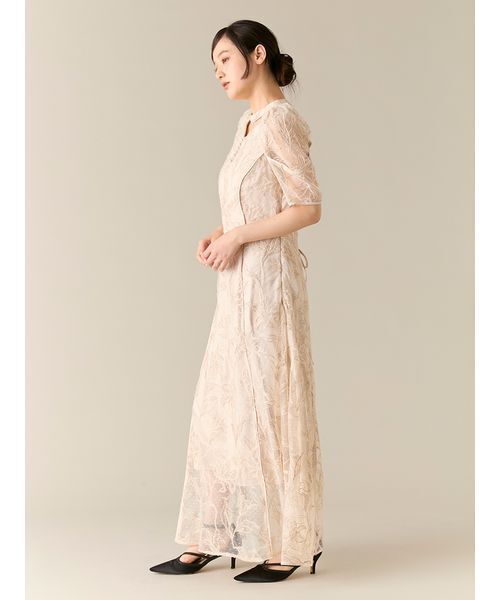 LILY BROWN チュールエンブロイダリードレス チュールエンブロイダリードレス（ドレス）｜LILY BROWN（リリー